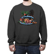 Back Home - Crew Neck Sweatshirt Crew Neck Sweatshirt RIPT Apparel Small / Charcoal