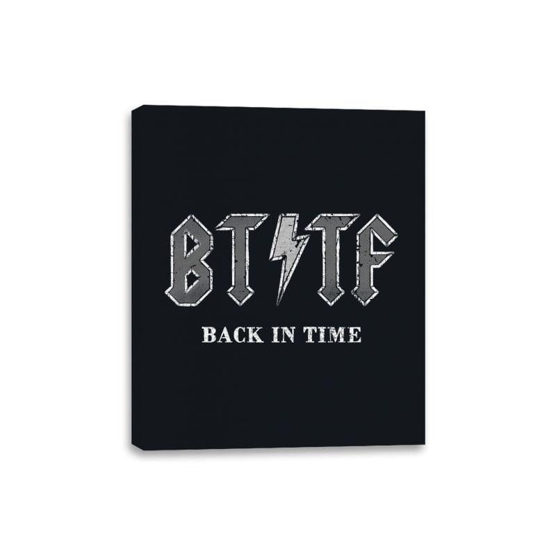 Back In Time - Canvas Wraps Canvas Wraps RIPT Apparel 8x10 / Black