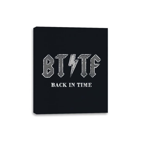 Back In Time - Canvas Wraps Canvas Wraps RIPT Apparel 8x10 / Black