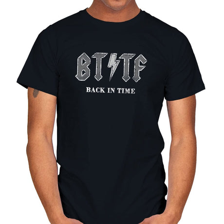 Back In Time - Mens T-Shirts RIPT Apparel Small / Black