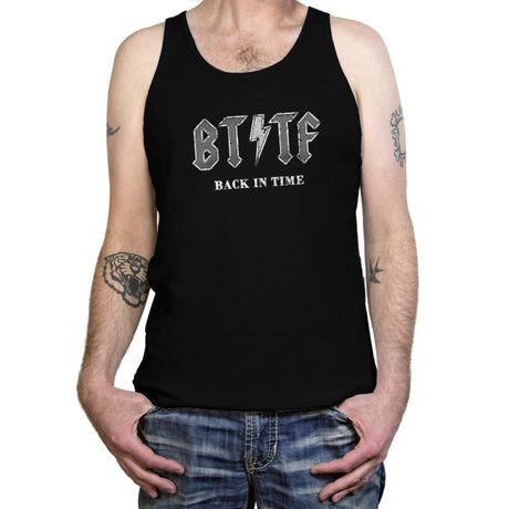 Back In Time - Tanktop Tanktop RIPT Apparel X-Small / Black