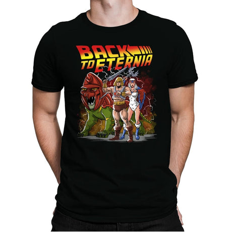 Back to Eternia - Mens Premium T-Shirts RIPT Apparel Small / Black