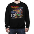 Back to Metro City - Crew Neck Sweatshirt Crew Neck Sweatshirt RIPT Apparel Small / Black