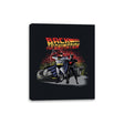 Back to the Animation - Canvas Wraps Canvas Wraps RIPT Apparel 8x10 / Black