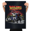 Back to the Animation - Prints Posters RIPT Apparel 18x24 / Black