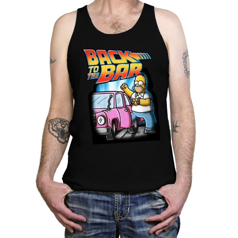 Back to the Bar - Tanktop Tanktop RIPT Apparel X-Small / Black