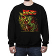 Back to the Extinction - Crew Neck Sweatshirt Crew Neck Sweatshirt RIPT Apparel Small / Black