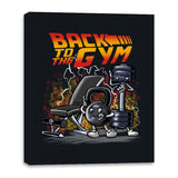 Back to the Gym - Canvas Wraps Canvas Wraps RIPT Apparel 16x20 / Black