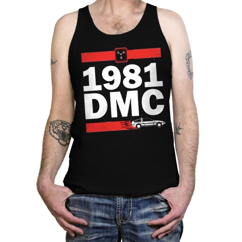 Back To The Hip Hop - Tanktop Tanktop RIPT Apparel X-Small / Black