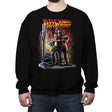 Back to the Hyperspace - Crew Neck Sweatshirt Crew Neck Sweatshirt RIPT Apparel Small / Black