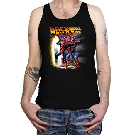 Back to the Multiverse - Best Seller - Tanktop Tanktop RIPT Apparel X-Small / Black