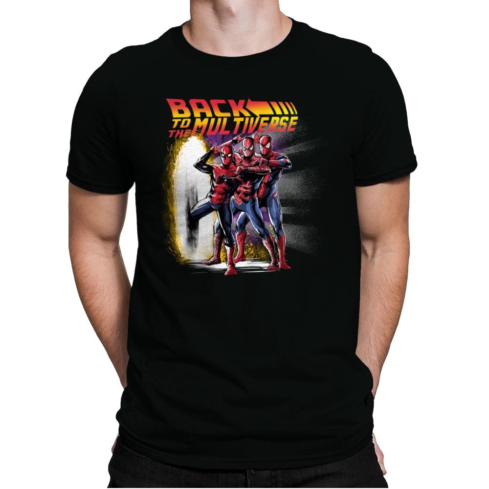 Back to the Multiverse - Mens Premium T-Shirts RIPT Apparel Small / Black