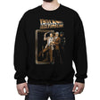 Back to the Sacred Timeline - Crew Neck Sweatshirt Crew Neck Sweatshirt RIPT Apparel Small / Black