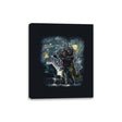 Back to the Starry - Canvas Wraps Canvas Wraps RIPT Apparel 8x10 / Black