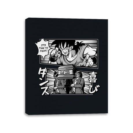 Bad Ending - Canvas Wraps Canvas Wraps RIPT Apparel 11x14 / Black