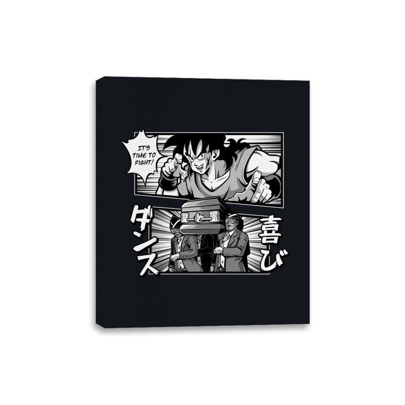 Bad Ending - Canvas Wraps Canvas Wraps RIPT Apparel 8x10 / Black