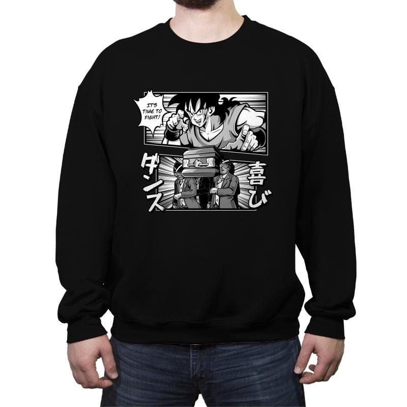 Bad Ending - Crew Neck Sweatshirt Crew Neck Sweatshirt RIPT Apparel Small / Black