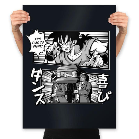 Bad Ending - Prints Posters RIPT Apparel 18x24 / Black