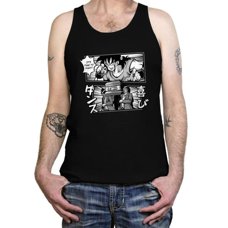 Bad Ending - Tanktop Tanktop RIPT Apparel X-Small / Black