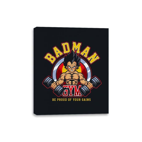 Badman Gym - Canvas Wraps Canvas Wraps RIPT Apparel 8x10 / Black