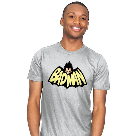 Badman - Mens T-Shirts RIPT Apparel Small / Silver