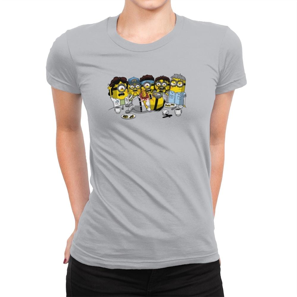 Banana Burster Exclusive - Womens Premium T-Shirts RIPT Apparel Small / Silver