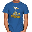 Banana Flag - Despicable Tees - Mens T-Shirts RIPT Apparel Small / Royal