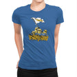 Banana Flag - Despicable Tees - Womens Premium T-Shirts RIPT Apparel Small / Royal