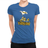 Banana Flag - Despicable Tees - Womens Premium T-Shirts RIPT Apparel Small / Royal