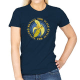 Banana for Scale - Womens T-Shirts RIPT Apparel Small / Navy