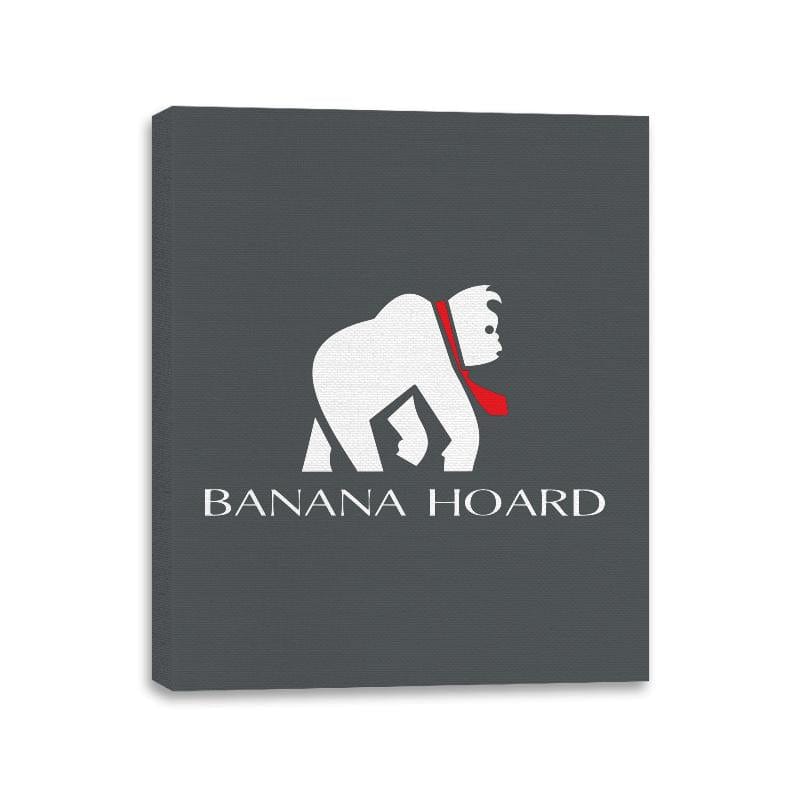 Banana Hoard - Canvas Wraps Canvas Wraps RIPT Apparel 11x14 / Charcoal