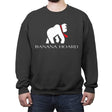 Banana Hoard - Crew Neck Sweatshirt Crew Neck Sweatshirt RIPT Apparel Small / Charcoal