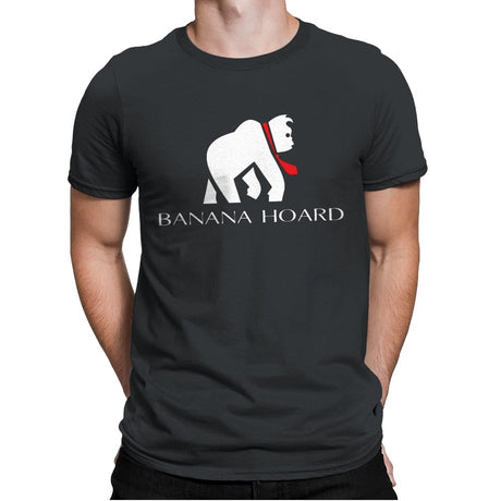 Banana Hoard - Mens Premium T-Shirts RIPT Apparel Small / Heavy Metal