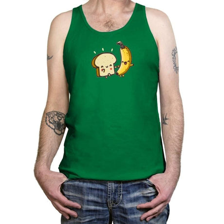 Banana Sandwich - Tanktop Tanktop RIPT Apparel X-Small / Kelly