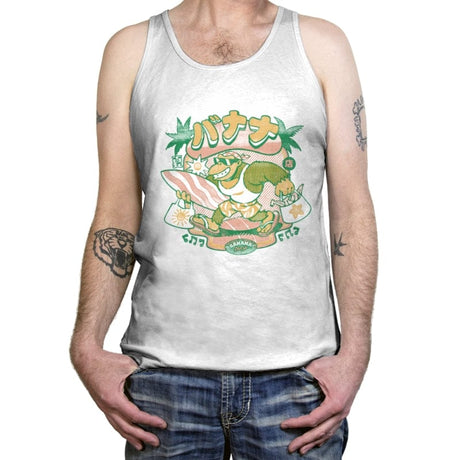 Banana Shop - Tanktop Tanktop RIPT Apparel X-Small / White