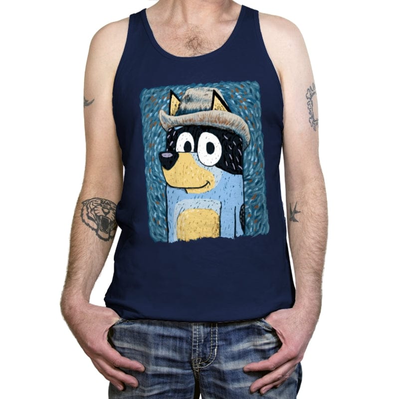 Bandit Van Dogh - Tanktop Tanktop RIPT Apparel X-Small / Navy