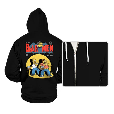 Bar-Men - Hoodies Hoodies RIPT Apparel Small / Black