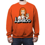 Barbeeloo - Crew Neck Sweatshirt Crew Neck Sweatshirt RIPT Apparel Small / Orange