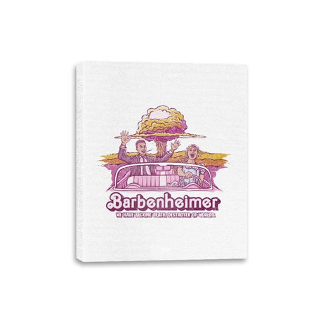 Barbenheimer - Canvas Wraps Canvas Wraps RIPT Apparel 8x10 / White