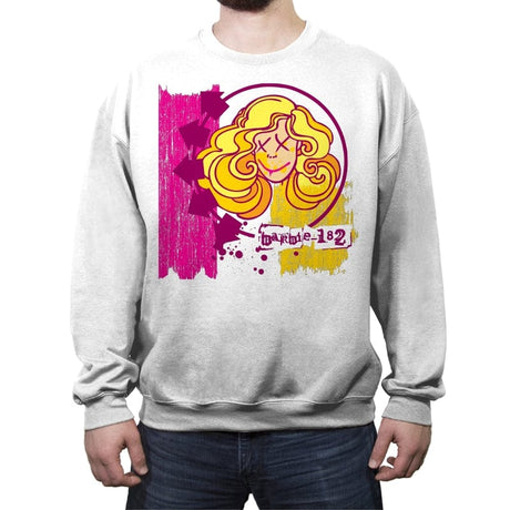 Barbie 182 - Shirt Club - Crew Neck Sweatshirt Crew Neck Sweatshirt RIPT Apparel Small / White