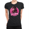 Barbie Ape - Womens Premium T-Shirts RIPT Apparel Small / Black