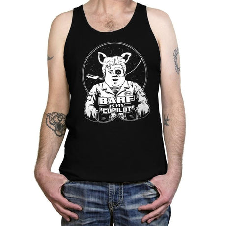 Barf Is My Copilot - Tanktop Tanktop RIPT Apparel X-Small / Black