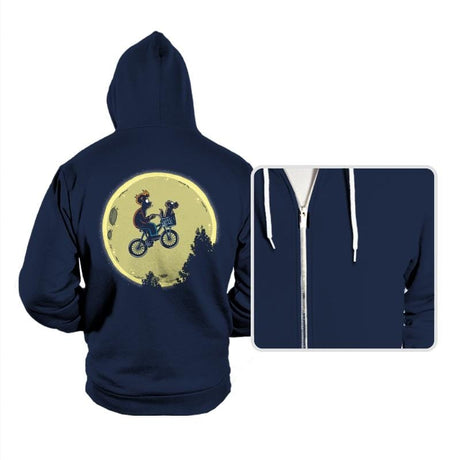 Bark Moon - Hoodies Hoodies RIPT Apparel Small / Navy