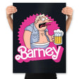 Barney - Prints Posters RIPT Apparel 18x24 / Black