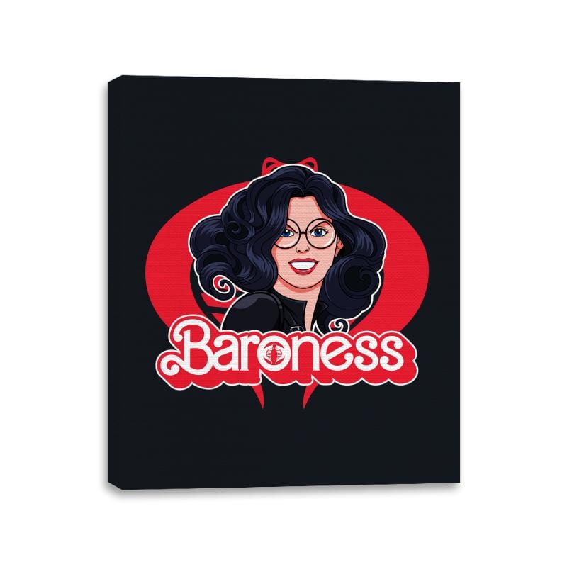 Baroness - Canvas Wraps Canvas Wraps RIPT Apparel 11x14 / Black