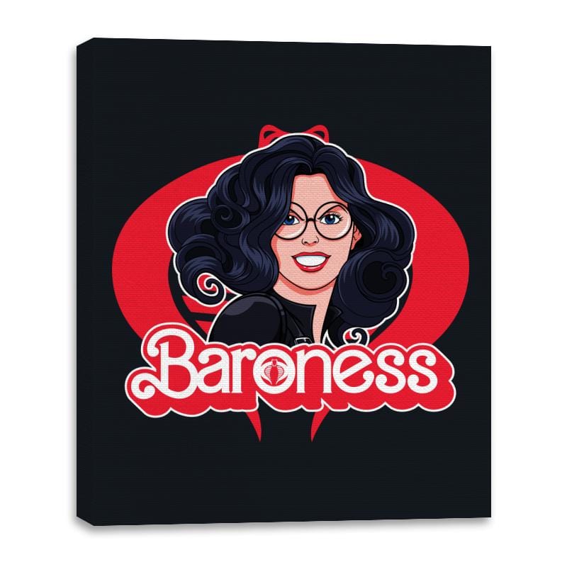 Baroness - Canvas Wraps Canvas Wraps RIPT Apparel 16x20 / Black