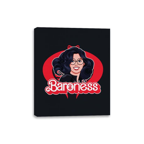 Baroness - Canvas Wraps Canvas Wraps RIPT Apparel 8x10 / Black