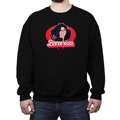 Baroness - Crew Neck Sweatshirt Crew Neck Sweatshirt RIPT Apparel Small / Black