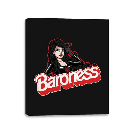 Baroness Doll - Canvas Wraps Canvas Wraps RIPT Apparel 11x14 / Black