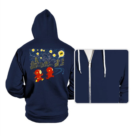 Barry, Barry Night - Hoodies Hoodies RIPT Apparel Small / Navy